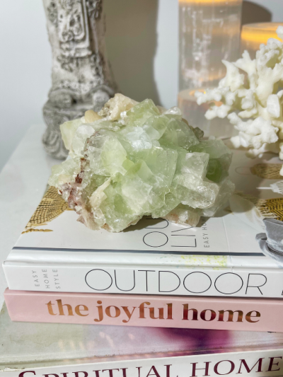 Green Apophyllite Cluster