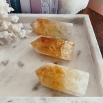 citrine point