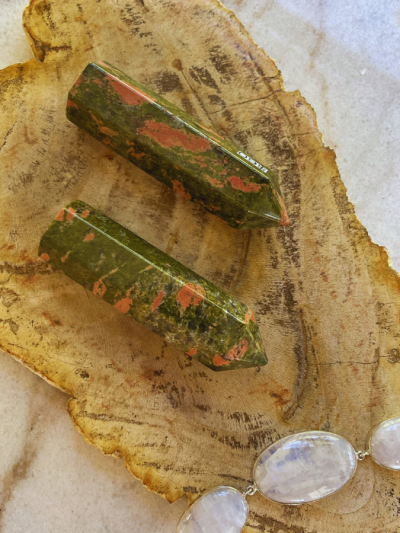Unakite Point - Crystal Empire Australia