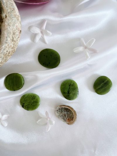 Canadian Jade Flat stone - Crystal Empire Australia