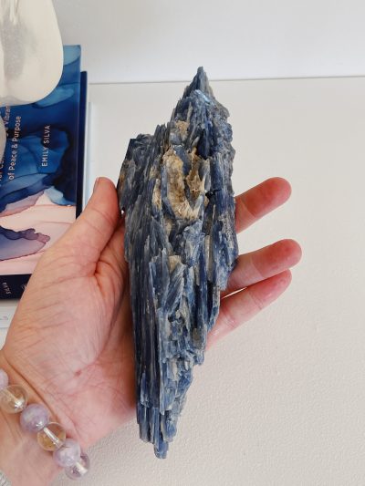 Blue Kyanite Cluster - Crystal Empire Australia