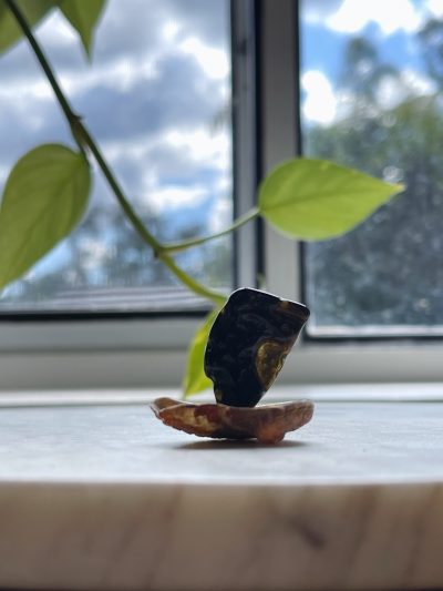 Tektite Tumbled Stone - Crystal Empire Australia