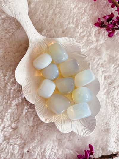 Opalite Tumbled Stone - Crystal Empire Australia