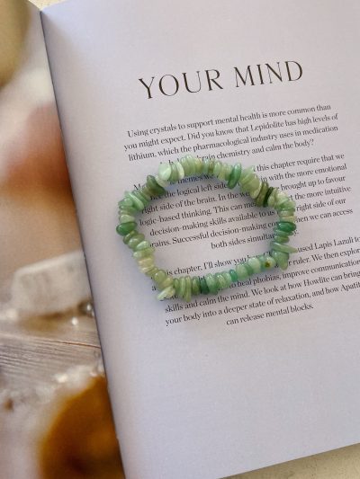 morganite pebble bracelet