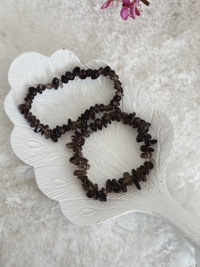 black pebble bracelet
