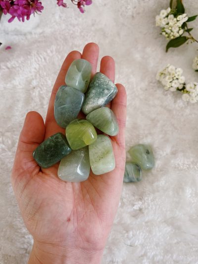 Jade Tumbled Stone - Crystal Empire Australia
