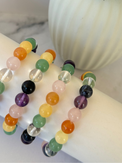 Chakra Bead Bracelet 8mm