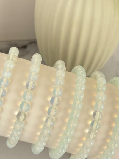 Opalite Bead Bracelet 6mm