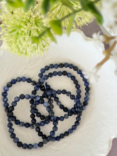 Sodalite Bead Bracelet 6mm