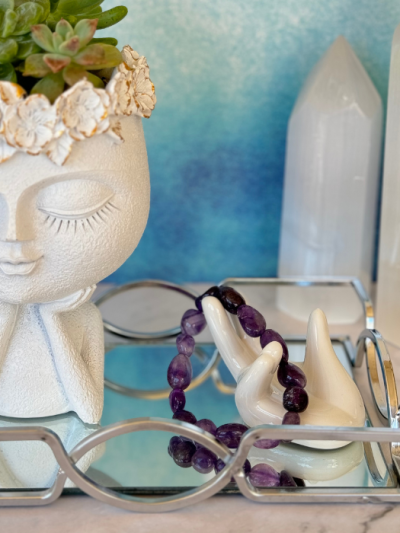 Charoite Tumbled Bracelet