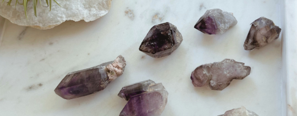 The different forms of crystals we offer