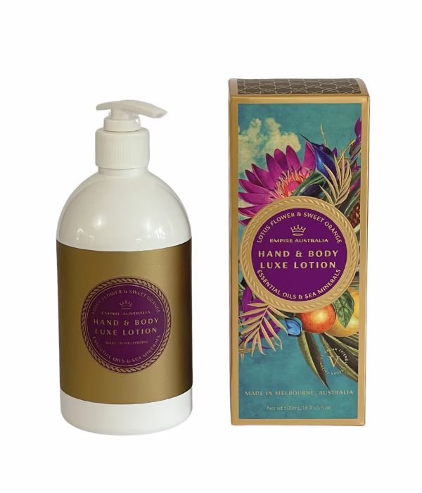 Hand and Body Luxe Lotion 1 hand and body luxe lotion