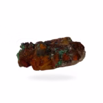 red and green mineral rock